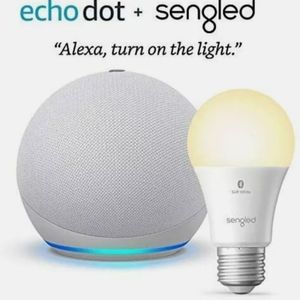 Amazon echo dot 4th gen with Sengled bluetooth bul